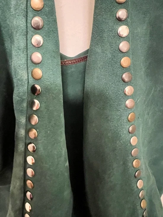 Old Trend New Vintage Leather Rose Valley Hobo Bag Kale - Picture 3 of 7